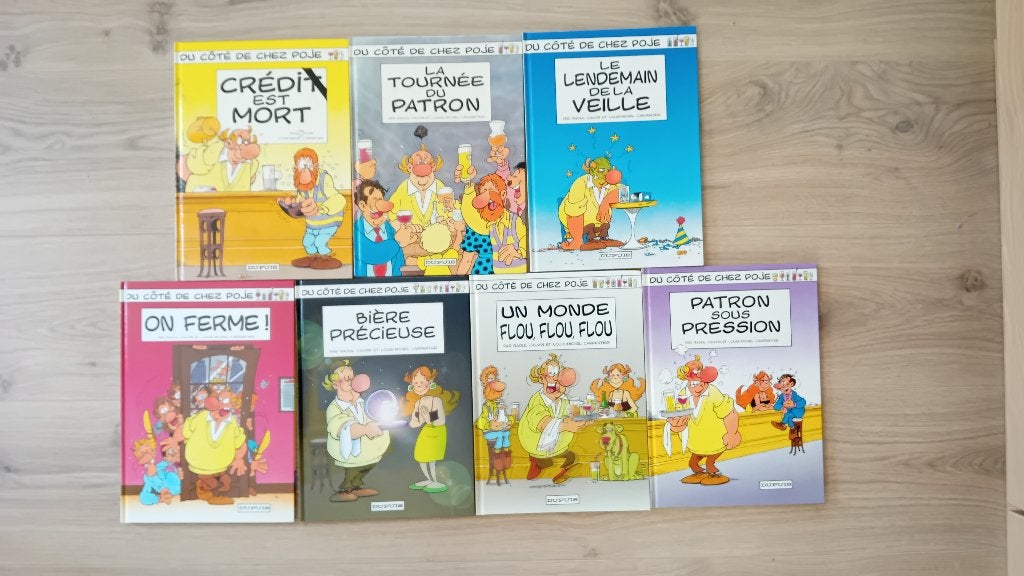 Du côté de chez Poje T1 à 7 - EO - Cauvin, Livres, BD, Enlèvement ou Envoi, Comme neuf