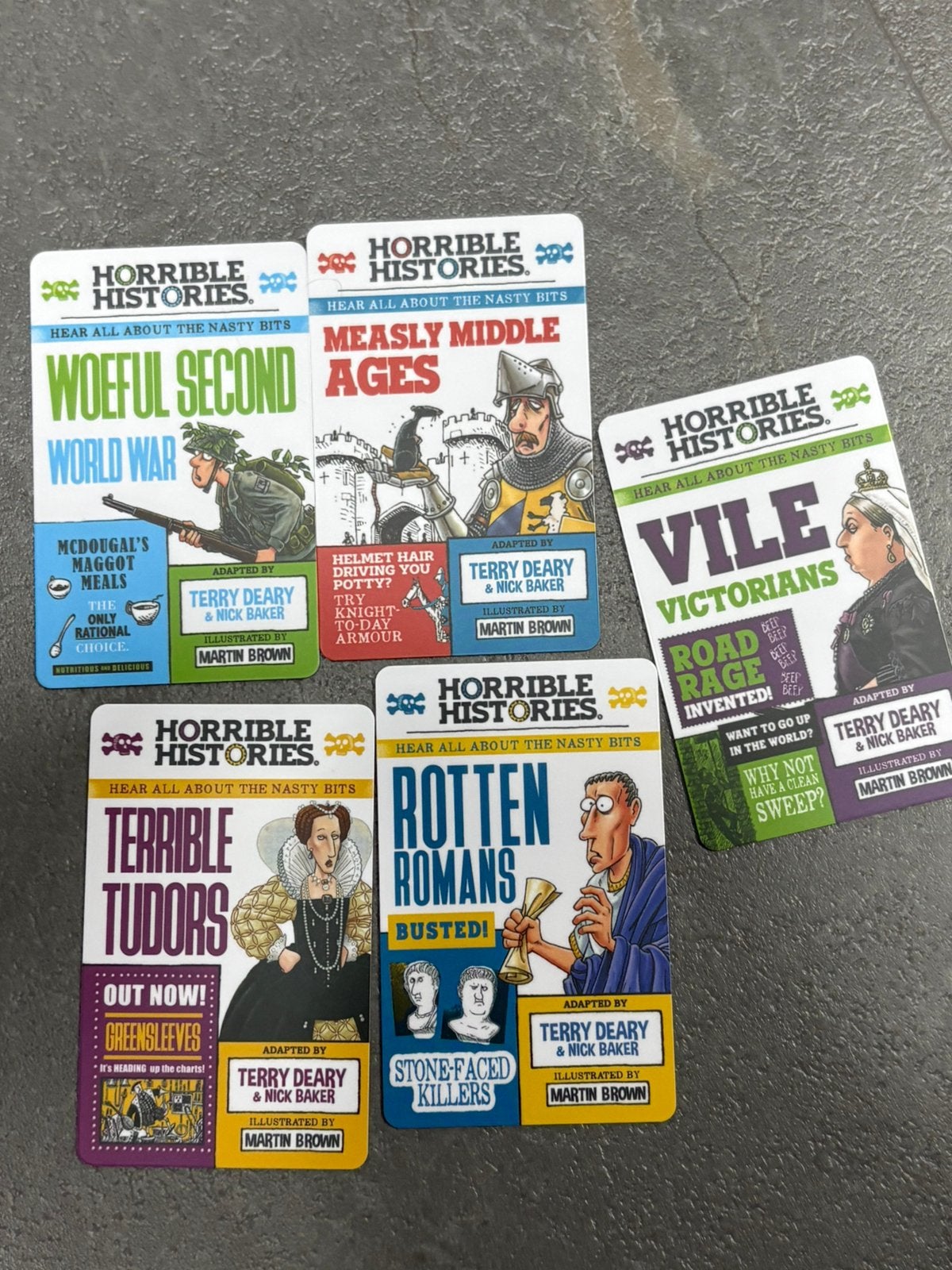 Horrible Histories Yoto kaarten, Livres, Livres audio & Audiolivres, Enlèvement ou Envoi, Fichier numérique, Enfant