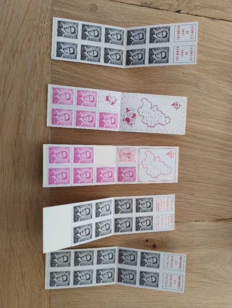 belgische postzegels Nieuw, Postzegels en Munten, 1 plakker, Niet gestempeld, Staatshoofden, Ophalen of Verzenden