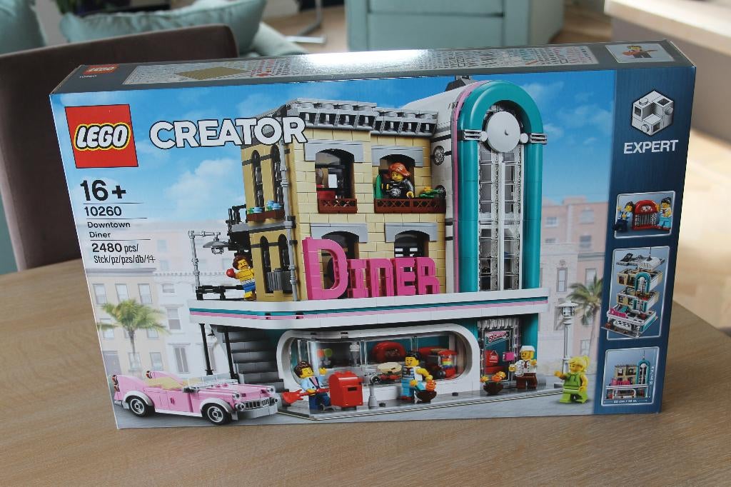 LEGO Creator Expert 10260 Downtown Diner, Kinderen en Baby's, Speelgoed | Duplo en Lego, Lego, Nieuw, Ophalen of Verzenden, Ongeopend/sealed