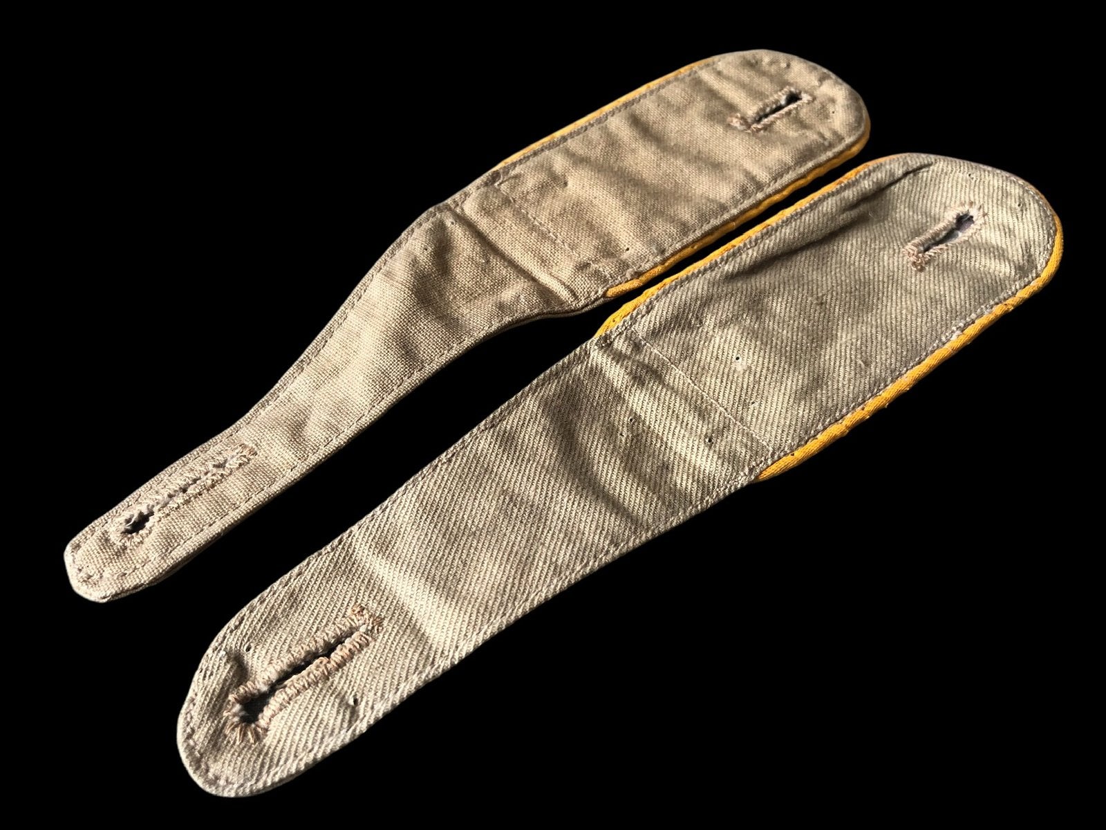 WH DAK WW2 signals schouderstukken, Verzamelen, Militaria | Tweede Wereldoorlog, Ophalen of Verzenden