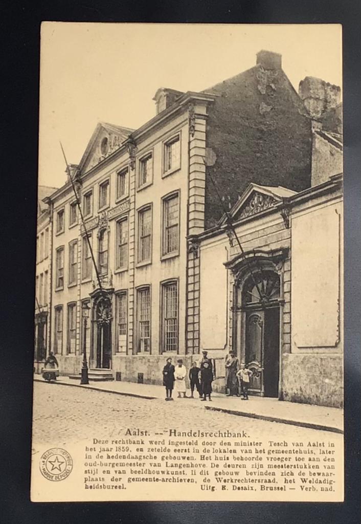 (014). Aalst Handelsrechtbank., Ophalen of Verzenden, Ongelopen
