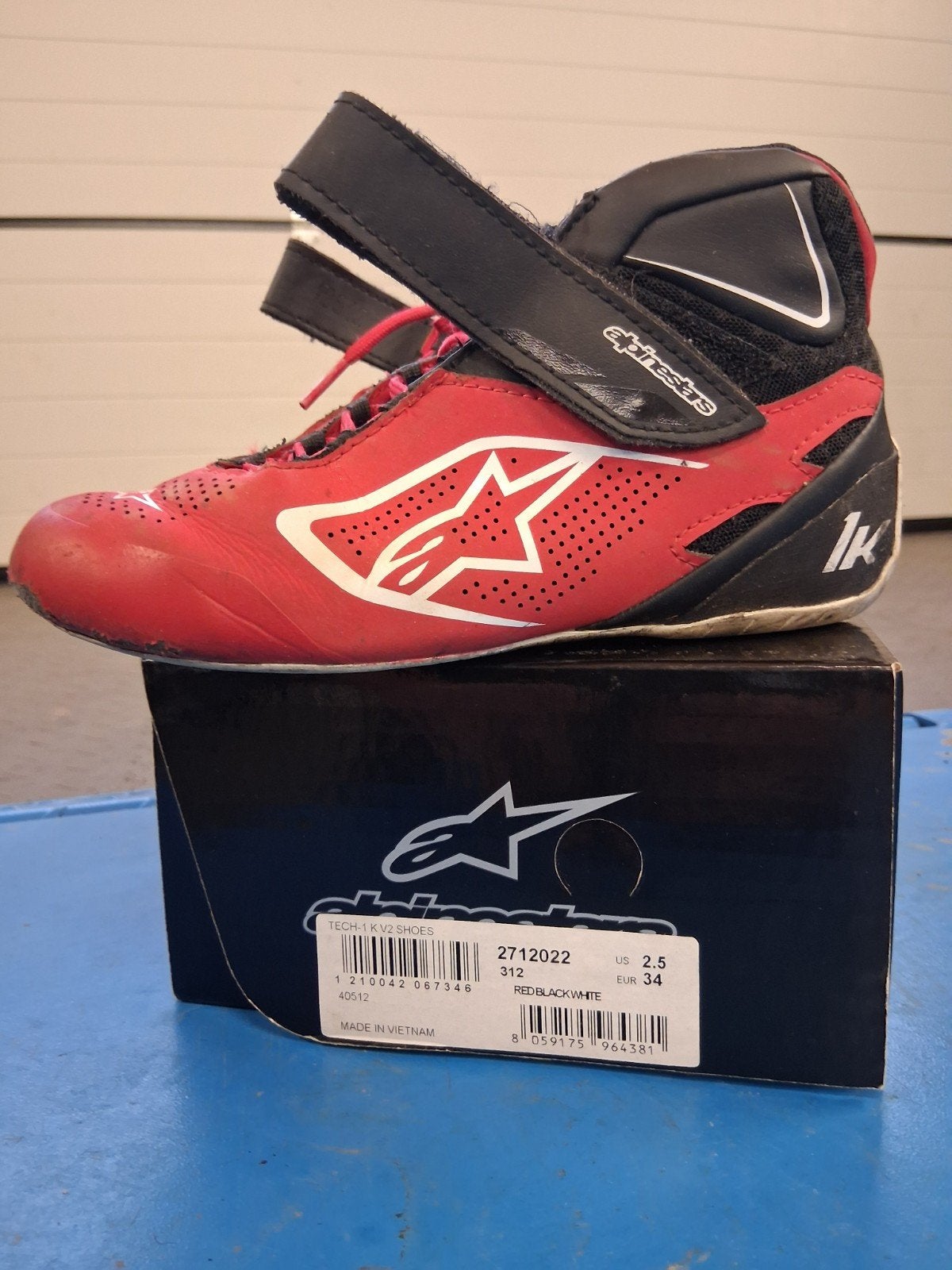 chaussures de karting alpinestar 34, Sports & Fitness, Enlèvement