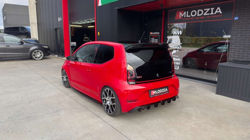 Volkswagen up! GTI Tuned KW gepfefferd schroefset + 17", Autos, Volkswagen, Rouge, Achat, Entreprise, 110 g/km