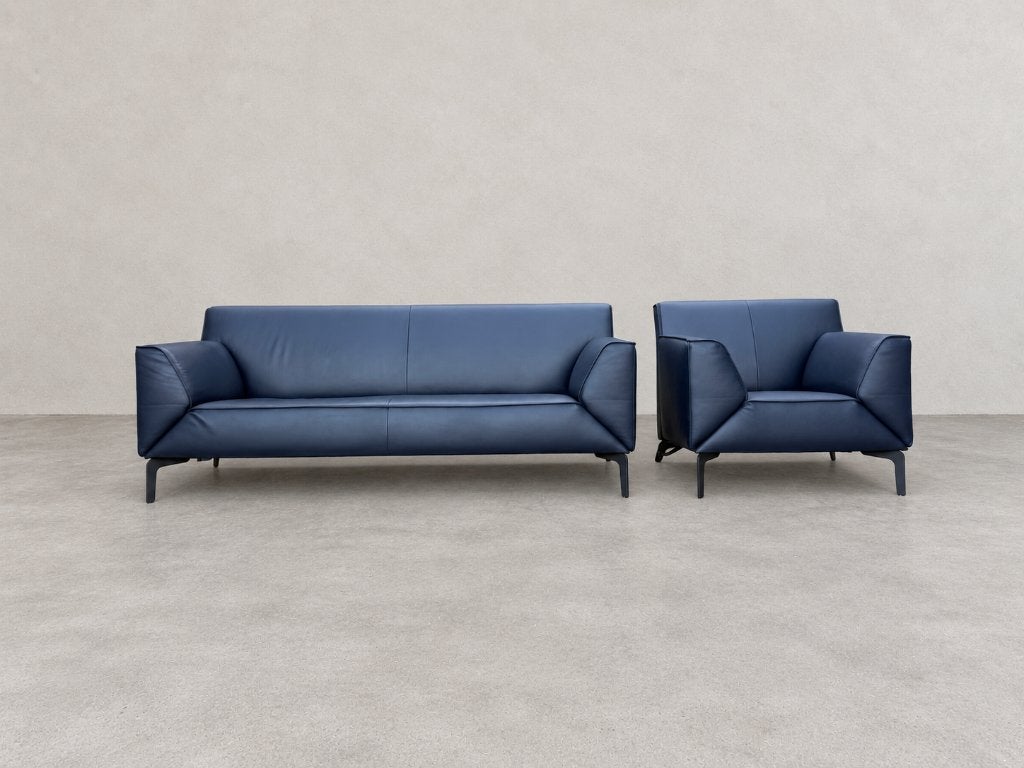 JORI Pacific Pure 3-zit + 1-zit, Ophalen of Verzenden, Nieuw, Leer, Vitra leolux italia durlet Knoll cor ligne roset Cassina de sede