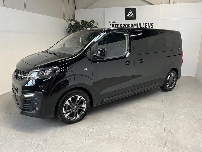 Opel Zafira Life, Gebruikt, 136 pk, Zwart, Leder