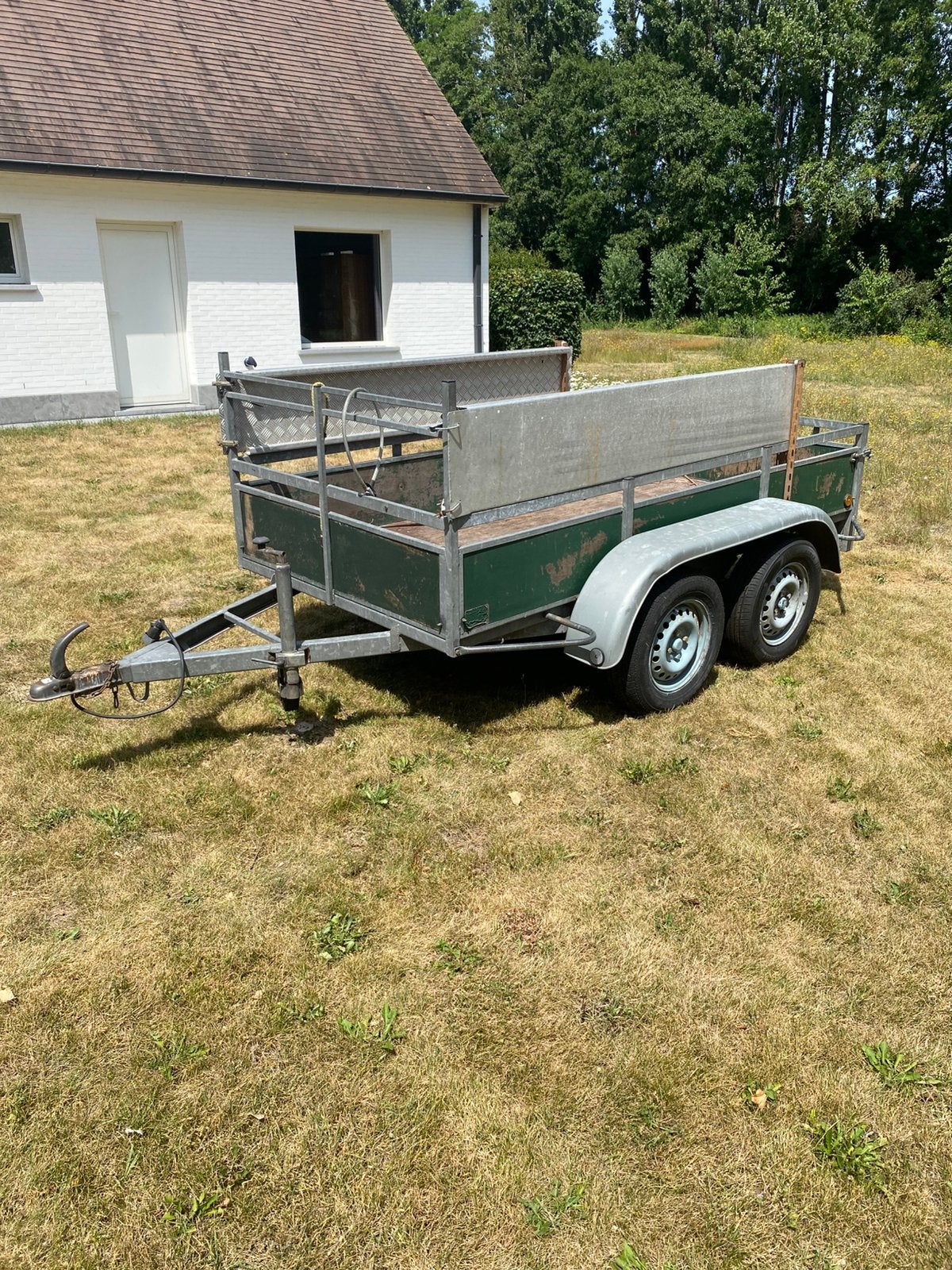 Remorque 750kg, Enlèvement, Comme neuf