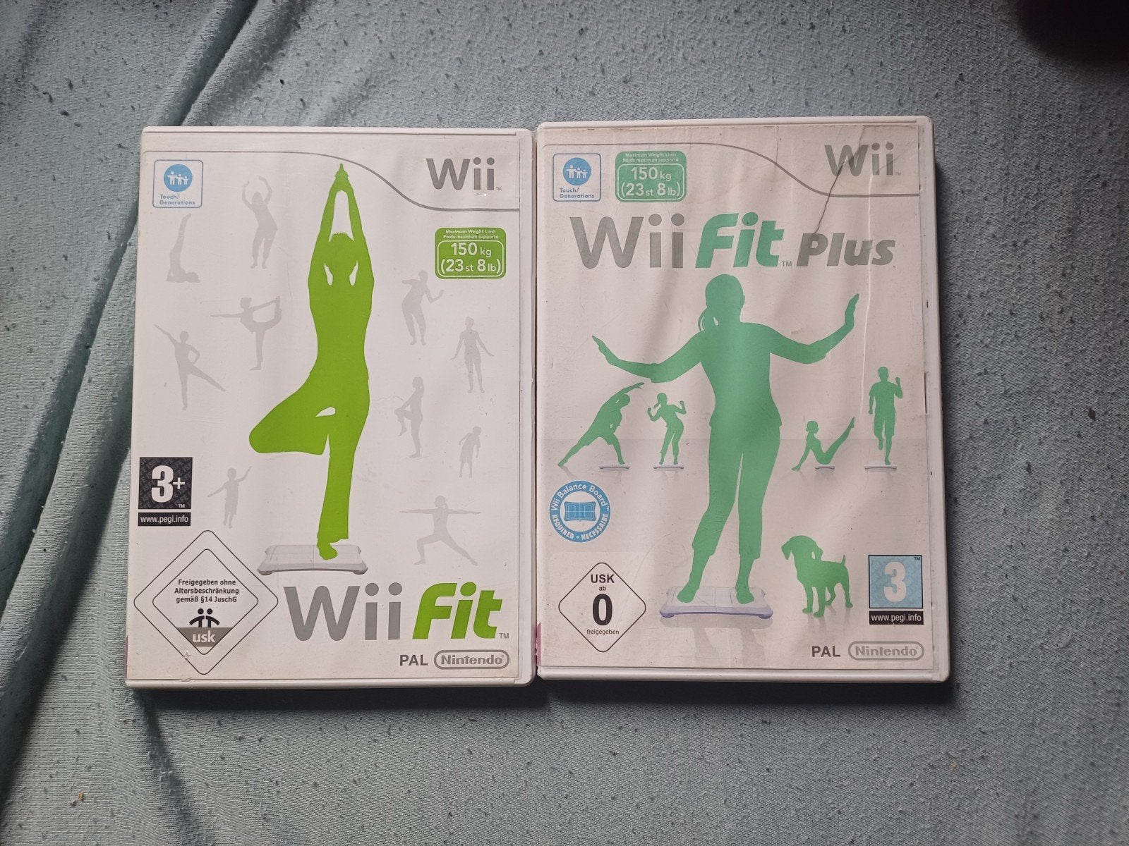 Wii fit en wii fit plus - no manual, Enlèvement