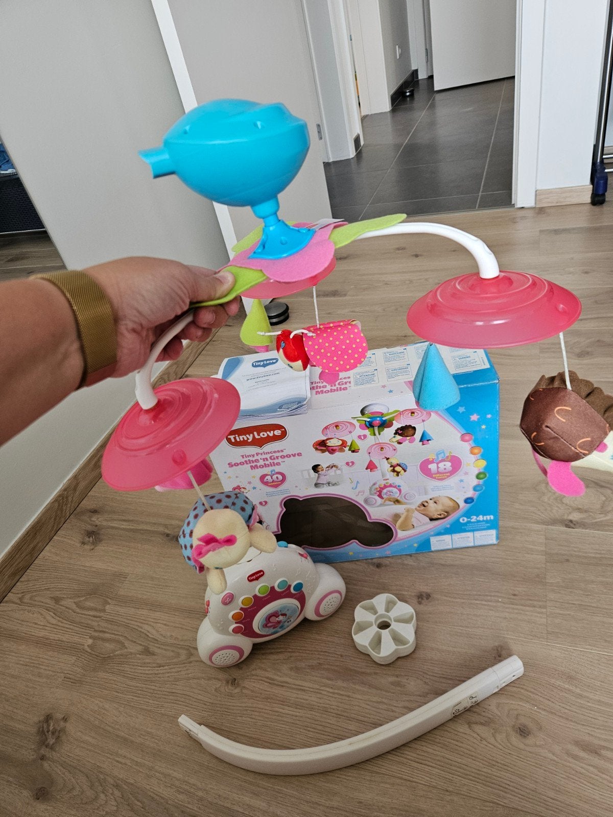 Tiny love muziekmobiel, Kinderen en Baby's, Speelgoed | Babyspeelgoed, Ophalen