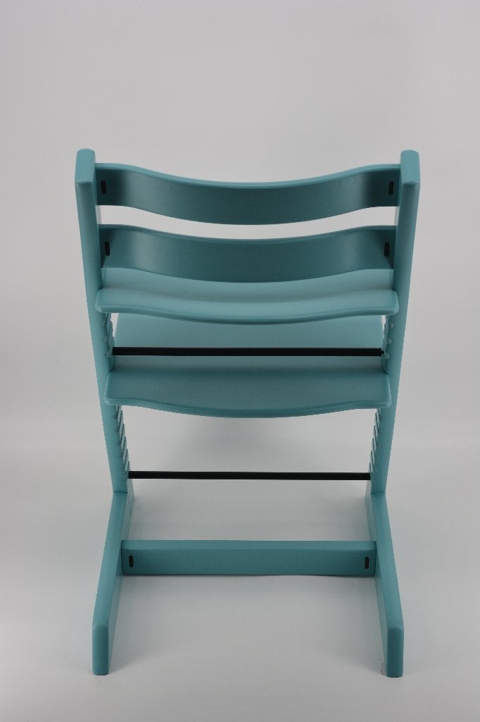 Stokke Tripp Trapp Tourqoise – Trip Trap Refurbished, Kinderen en Baby's, Ophalen of Verzenden, Gebruikt, Meegroeistoel, Aanschuifbaar