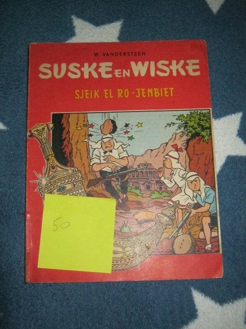 oude suske en wiske strip, Eén stripboek, Ophalen, Gelezen, Willy Vandersteen