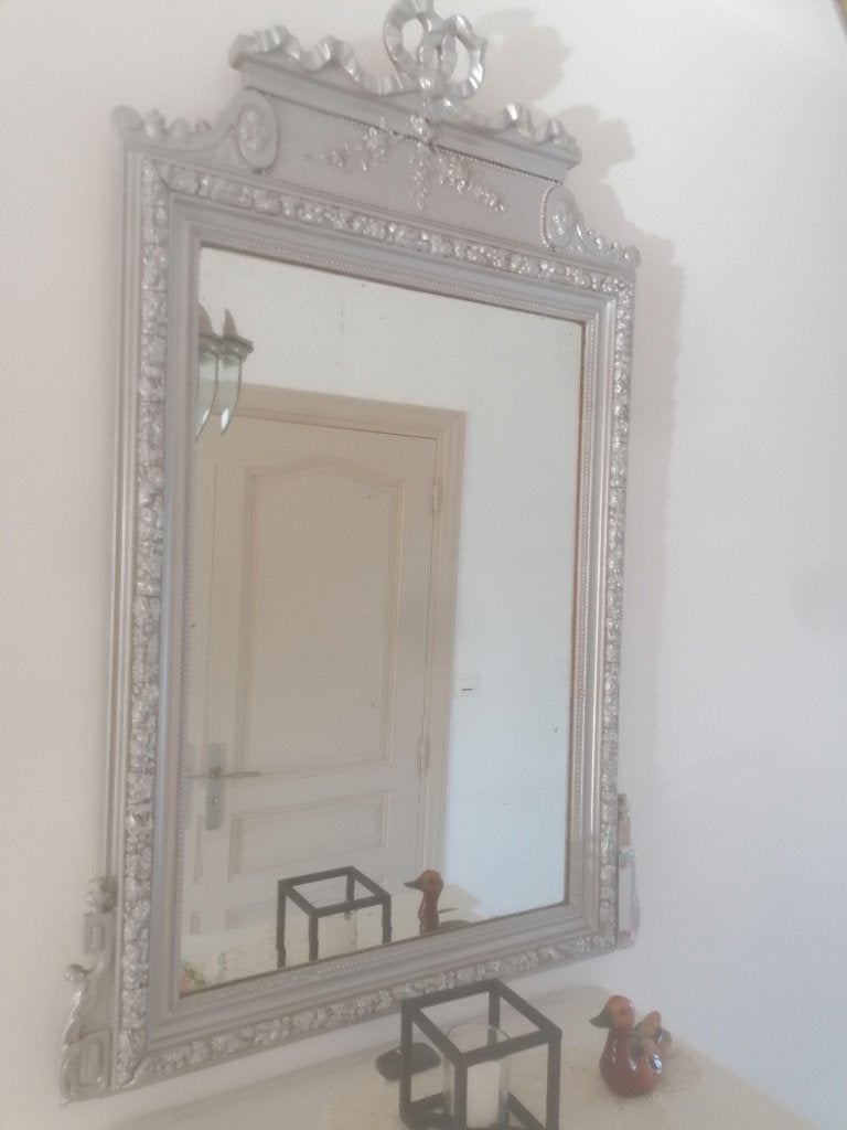 miroir ancien a fronton, Divers, Enlèvement, Utilisé