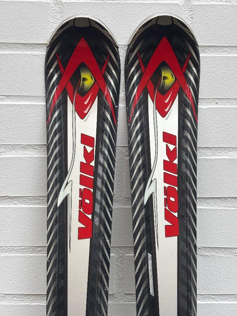 Volkl Tigershark 10ft carving skis, 160 tot 180 cm, Gebruikt, Carve, Ophalen