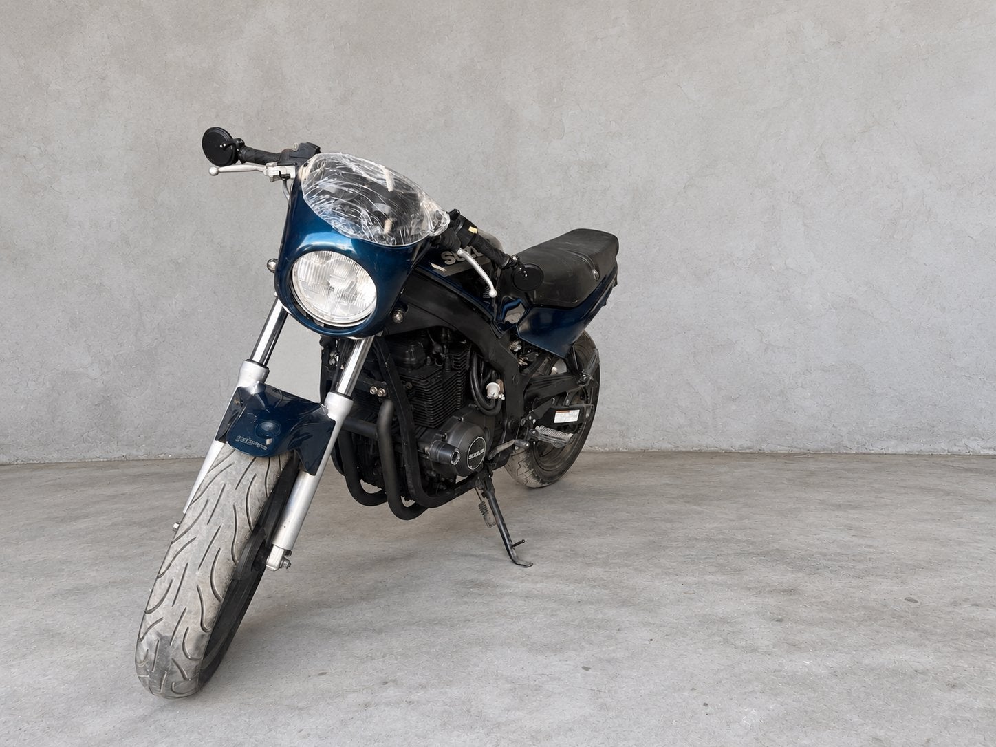 Custom Suzuki GS500 e, Motoren, 2 cilinders, Occasion, Particulier, Minimaal motorrijbewijs A2