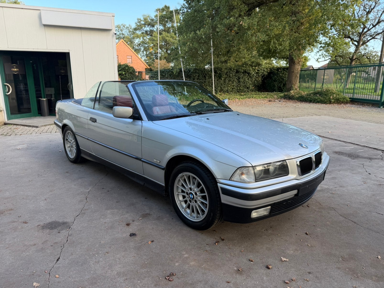 BMW 320i E36 Cabrio/Facelift/Airco/Rood Leder/GEKEURD, foto 10