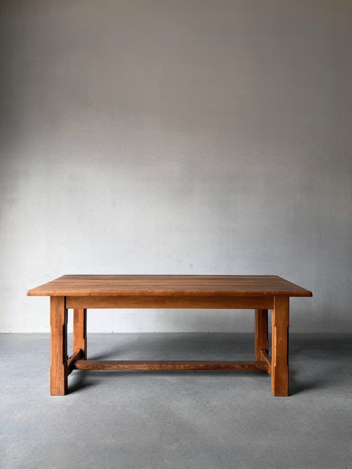 Vintage unieke houten kloostertafel, eettafel, Ophalen