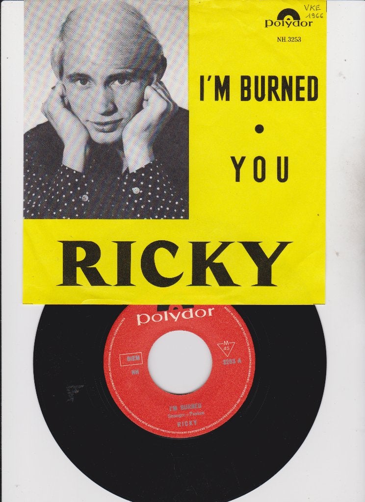 Ricky I'm Burned garage Mod FUZZ SCORCH dancer, Enlèvement ou Envoi, 7 inch, Comme neuf, Pop