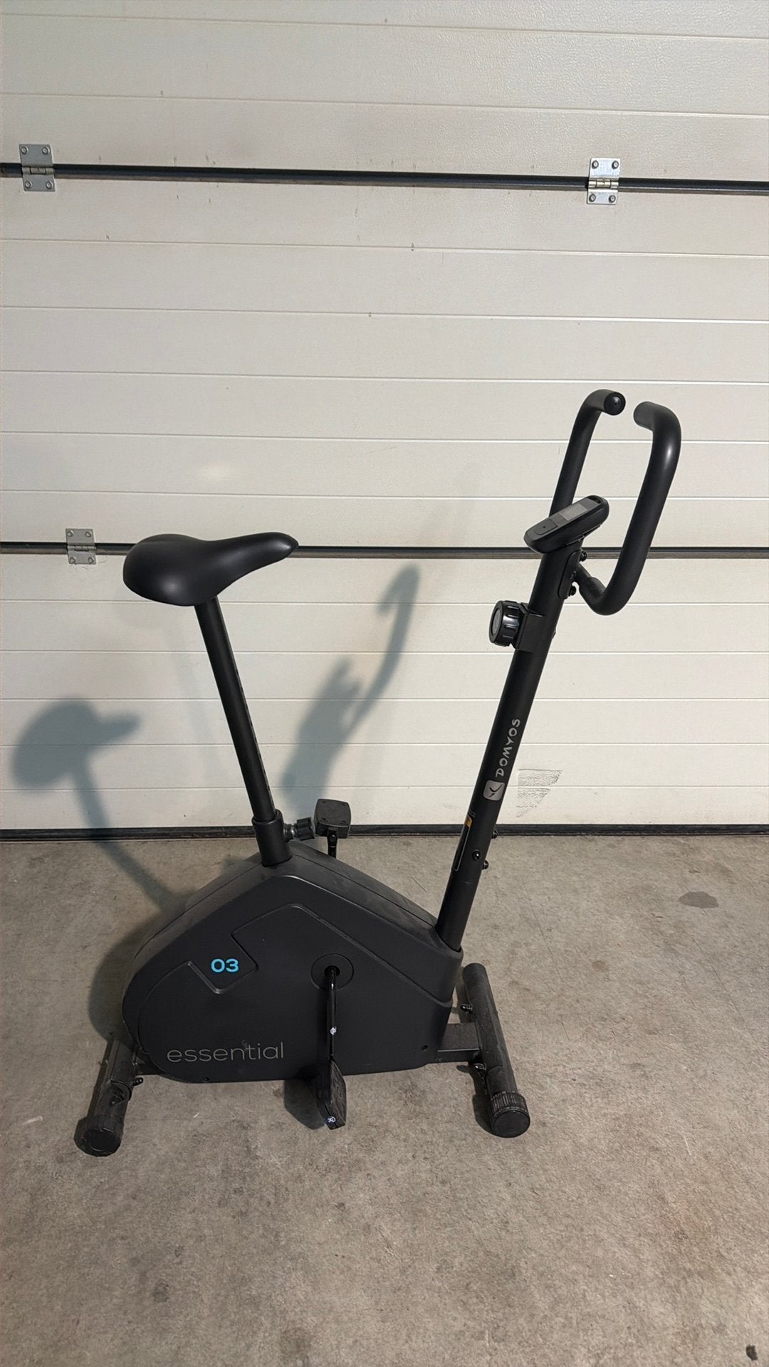 Hometrainer Domyos - intermedia op batterijen, Ophalen, Zo goed als nieuw, Hometrainer
