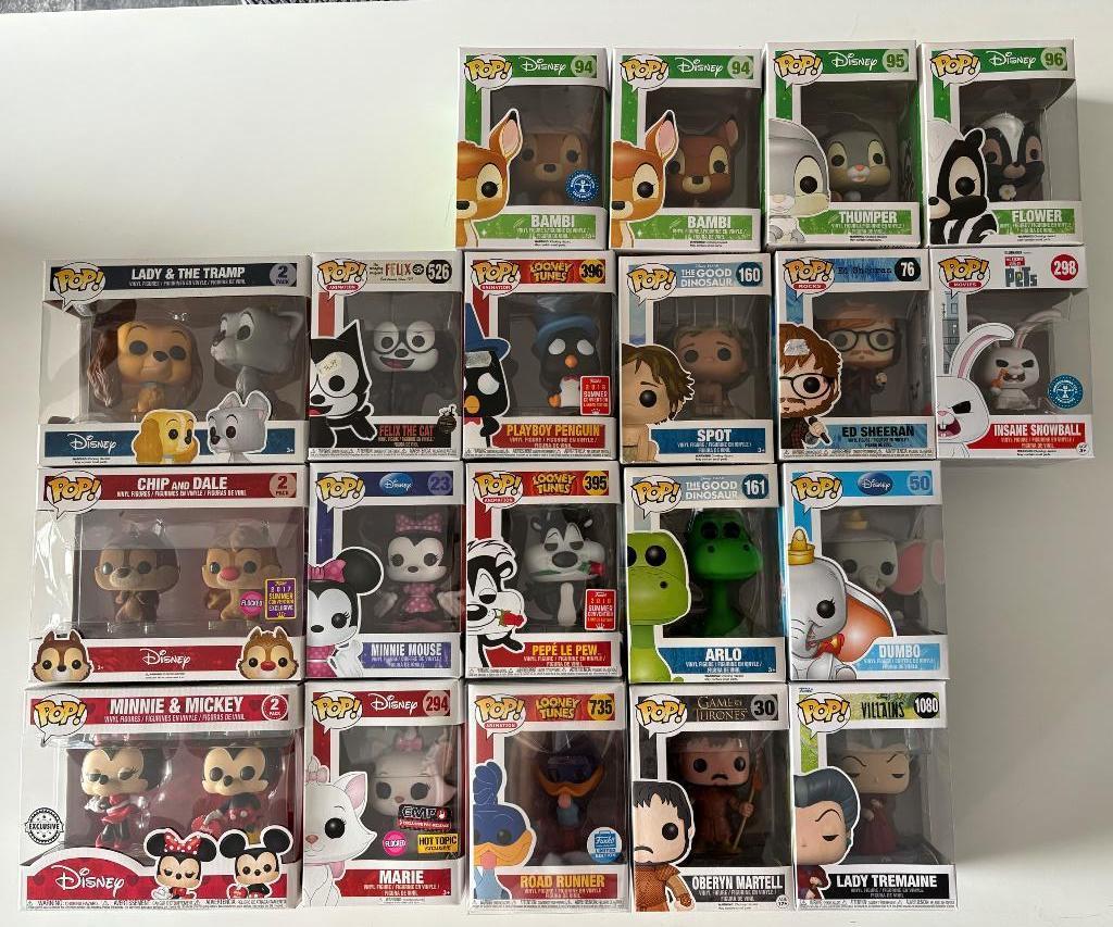 Verschillende funko’s, Ophalen of Verzenden, Zo goed als nieuw