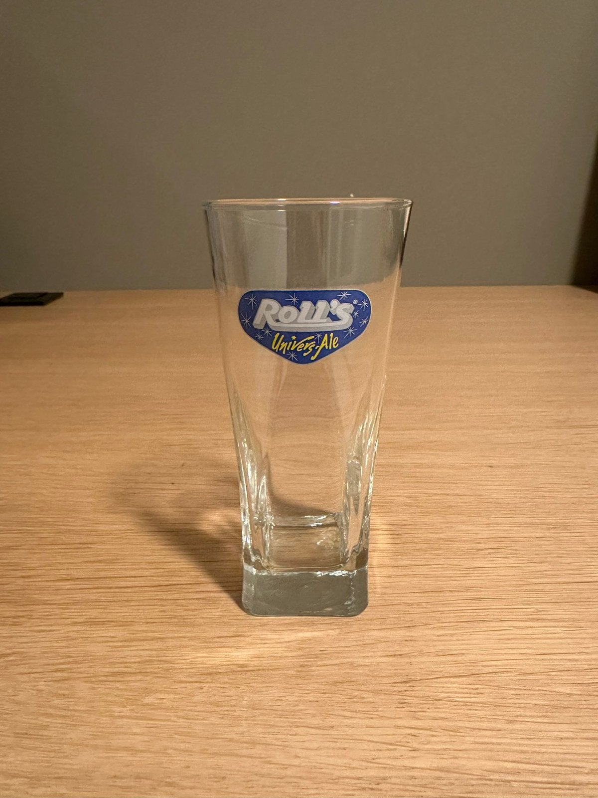 Verre à bière Roll's Universal - Brasserie Lefebvre, Enlèvement ou Envoi, Comme neuf, Verre à bière