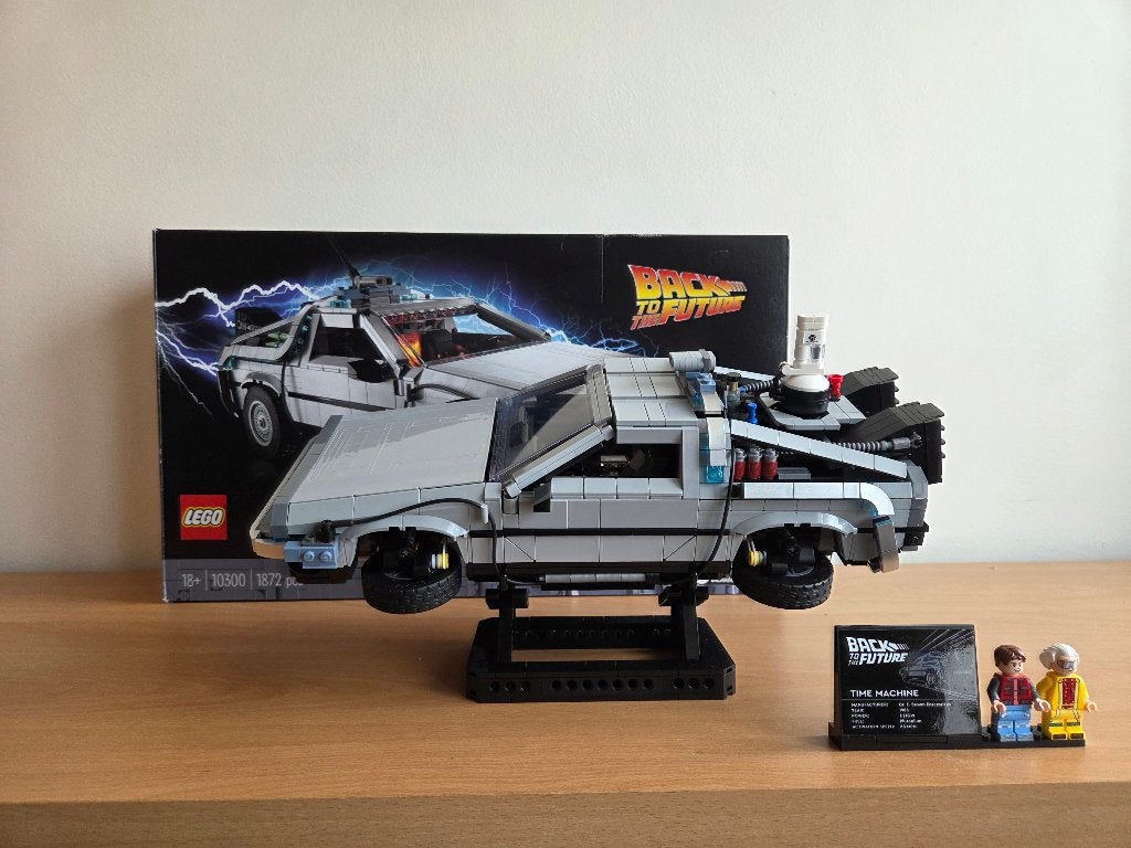 Lego 10300 - DeLorean Retour vers le futur, Pièces supplémentaires incluses, Lego, Comme neuf, Enlèvement
