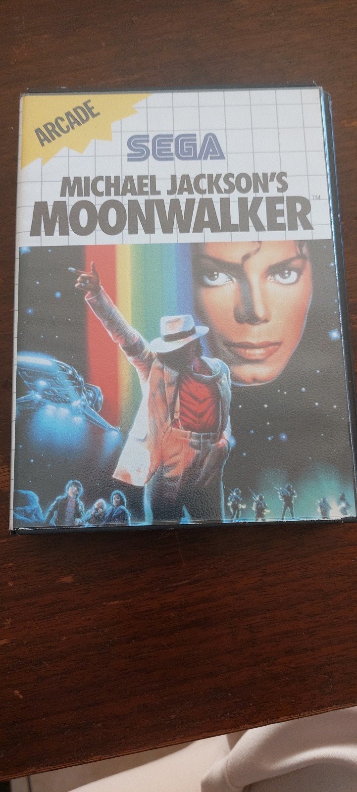 arcade sega michael jackson's moonwalker, 1 joueur, Enlèvement