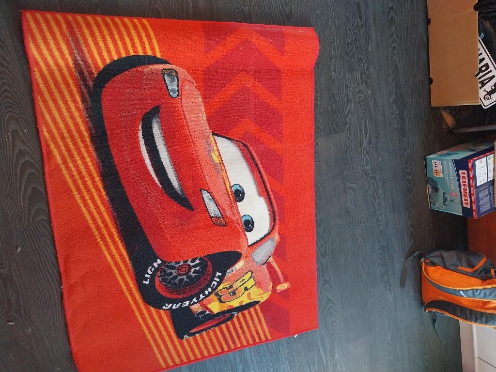 Tapijt van cars : zo goed als nieuw ..., Kinderen en Baby's, Ophalen, Zo goed als nieuw