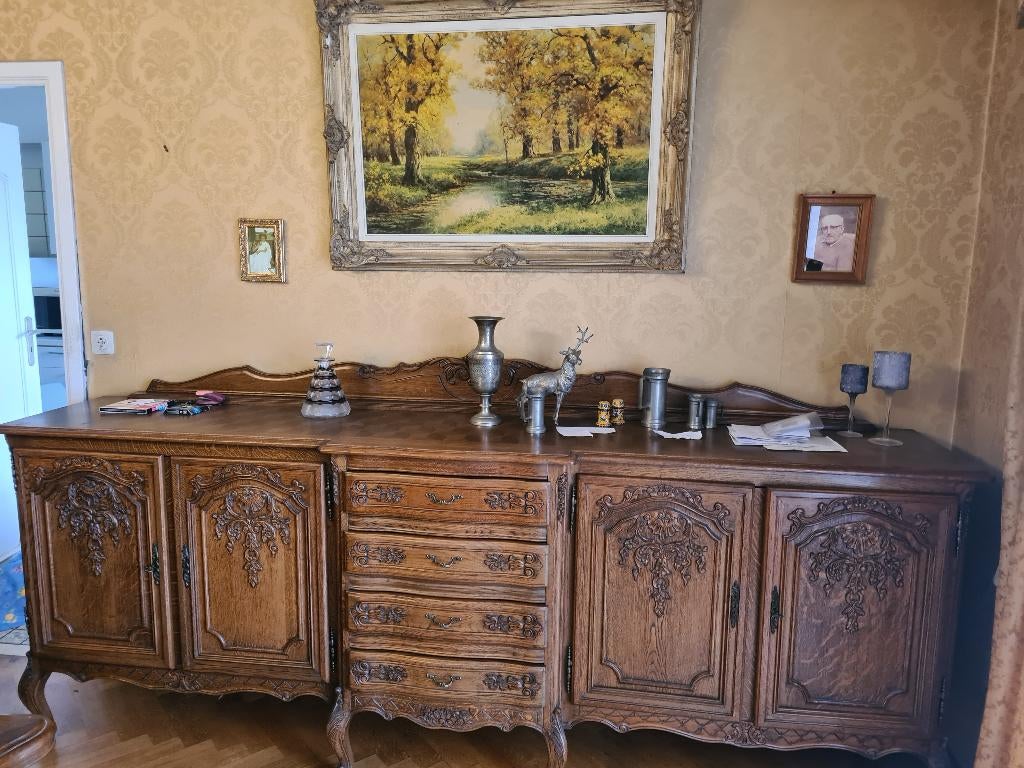 Bahut LOUIS XV en chêne, Antiquités & Art, Enlèvement