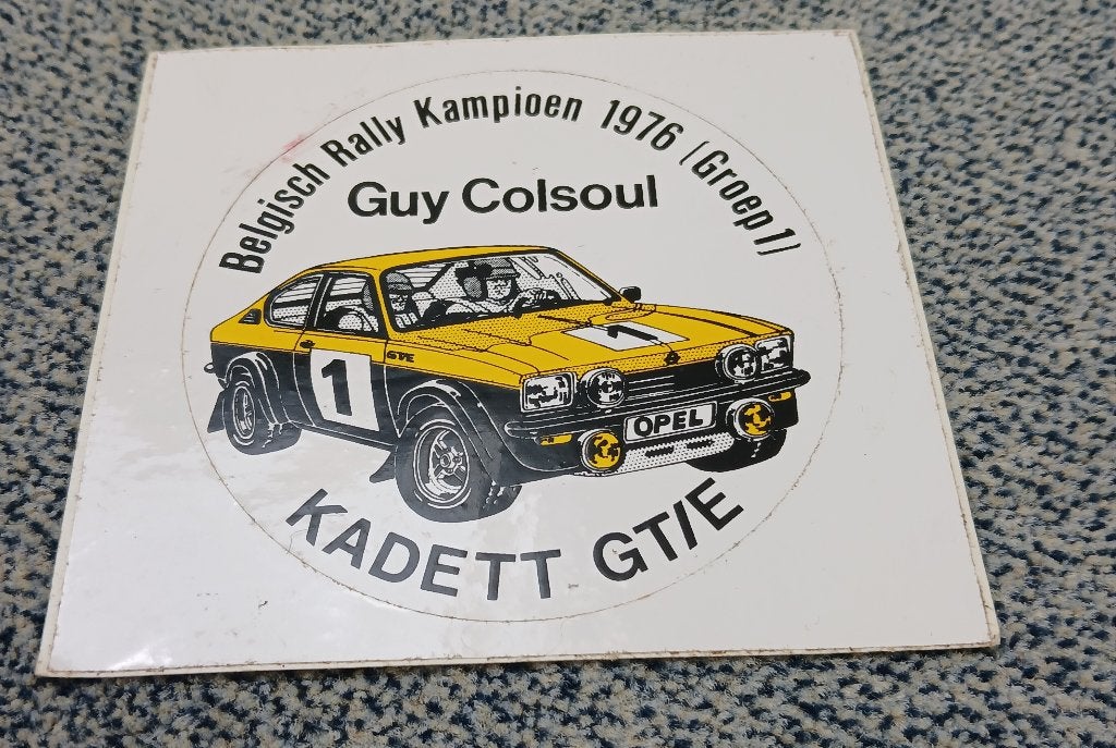 Rally sticker, Verzenden