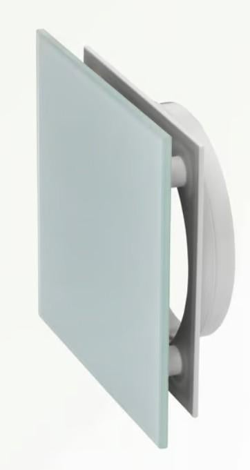 Sunshower ventilatierooster vierkant 13x13cm wit (Sanitair), Verzenden, Nieuw, Ventilator
