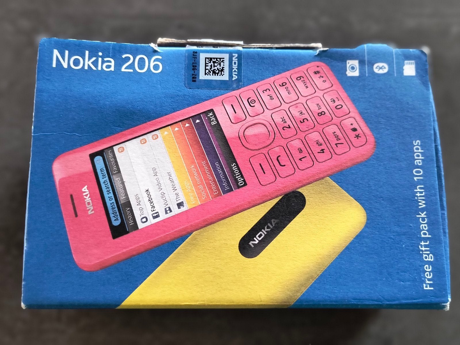 Nokia 206, Telecommunicatie, Ophalen of Verzenden, Gebruikt