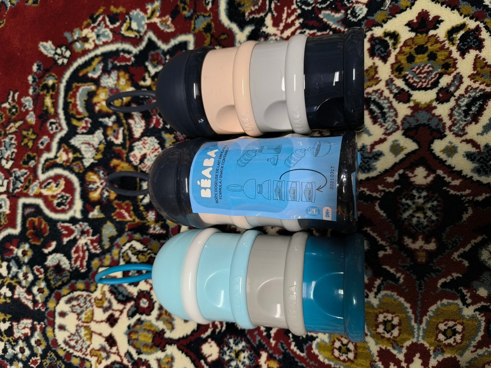 melkpoeder potjes béaba, Enlèvement ou Envoi, Neuf, Boîte de conservation