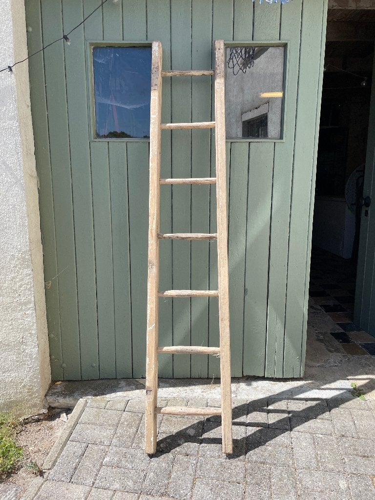Échelle en bois, Enlèvement, Utilisé