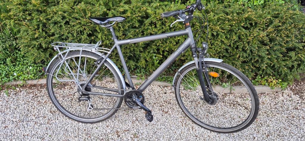 Btwin Riverside 5 heren fiets 28 inch 24 versnellingen, Enlèvement, 28 pouces