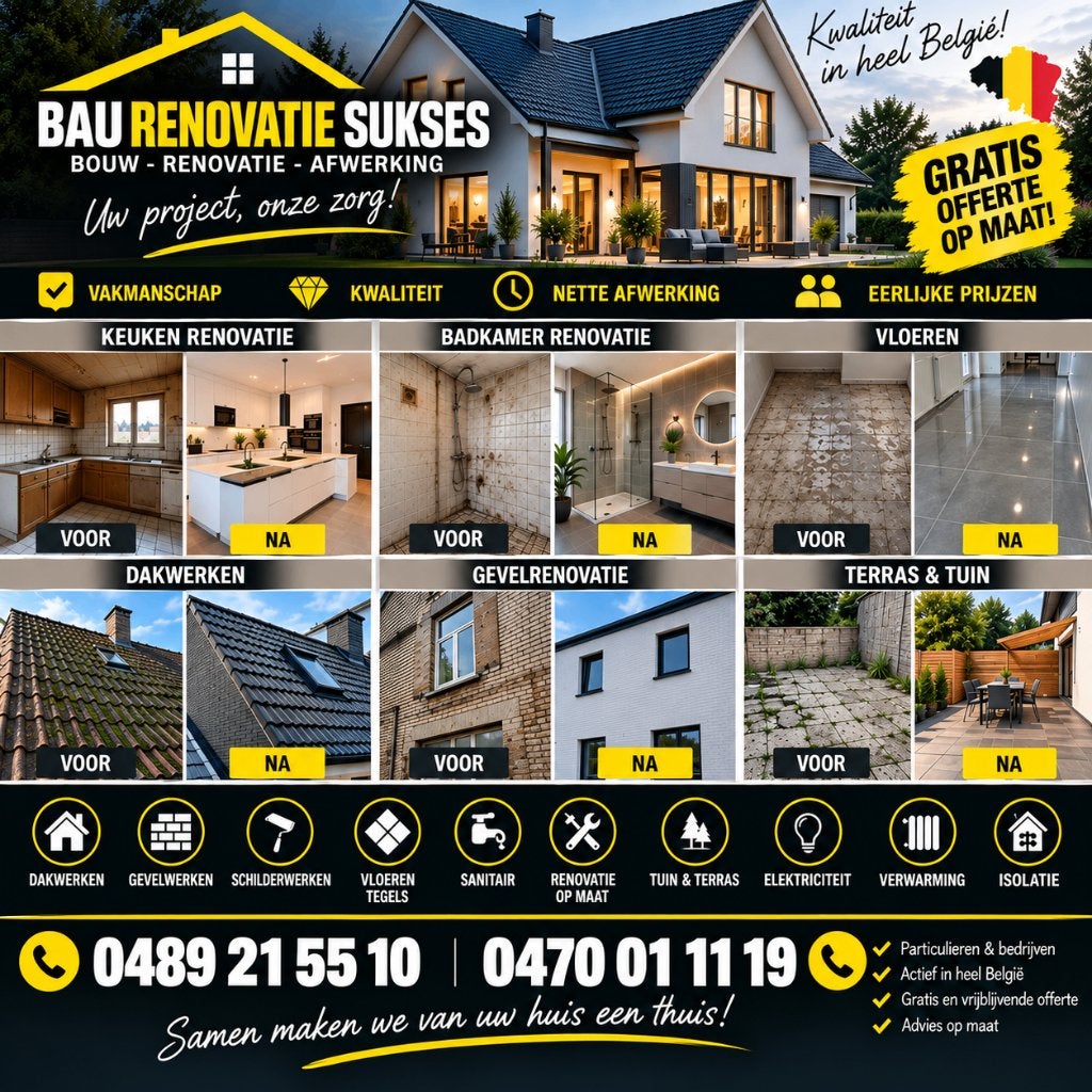 RENOVATIE- EN BOUWWERKEN