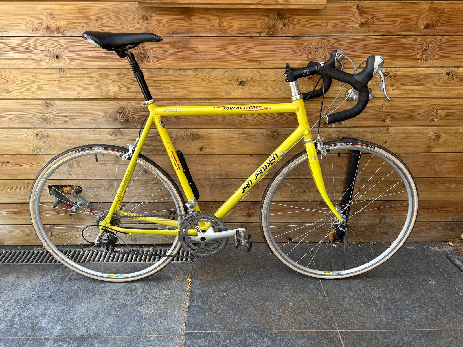 Jan Janssen koersfiets, Fietsen en Brommers, Ophalen, 28 inch, Gebruikt, 10 tot 15 versnellingen