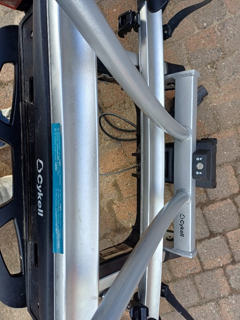 Cykell fietsendrager trekhaak - opklapbaar - 2 fietsen, Ophalen, 2 fietsen, Gebruikt, Trekhaakdrager