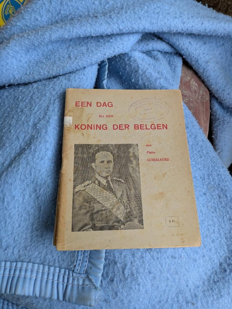 Een dag bij den koning der Belgen, Enlèvement ou Envoi, Utilisé, Magazine ou livre