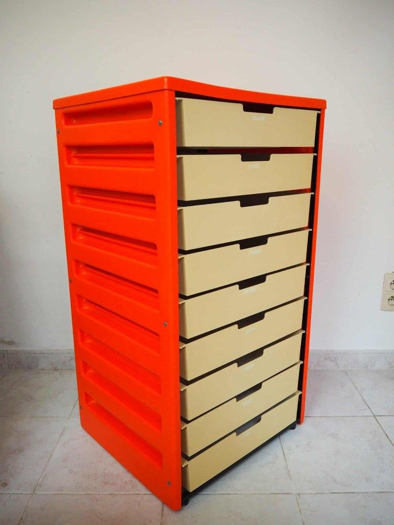 Space Age design ladekast 'SuperTyros 70' voor Meurop, 1970s, Ophalen, Zo goed als nieuw, Space Age