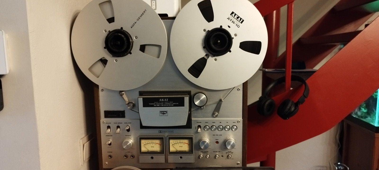 Bandopnemer Akai GX 630 DB, Audio, Tv en Foto, Bandrecorder, Ophalen, Bandrecorder