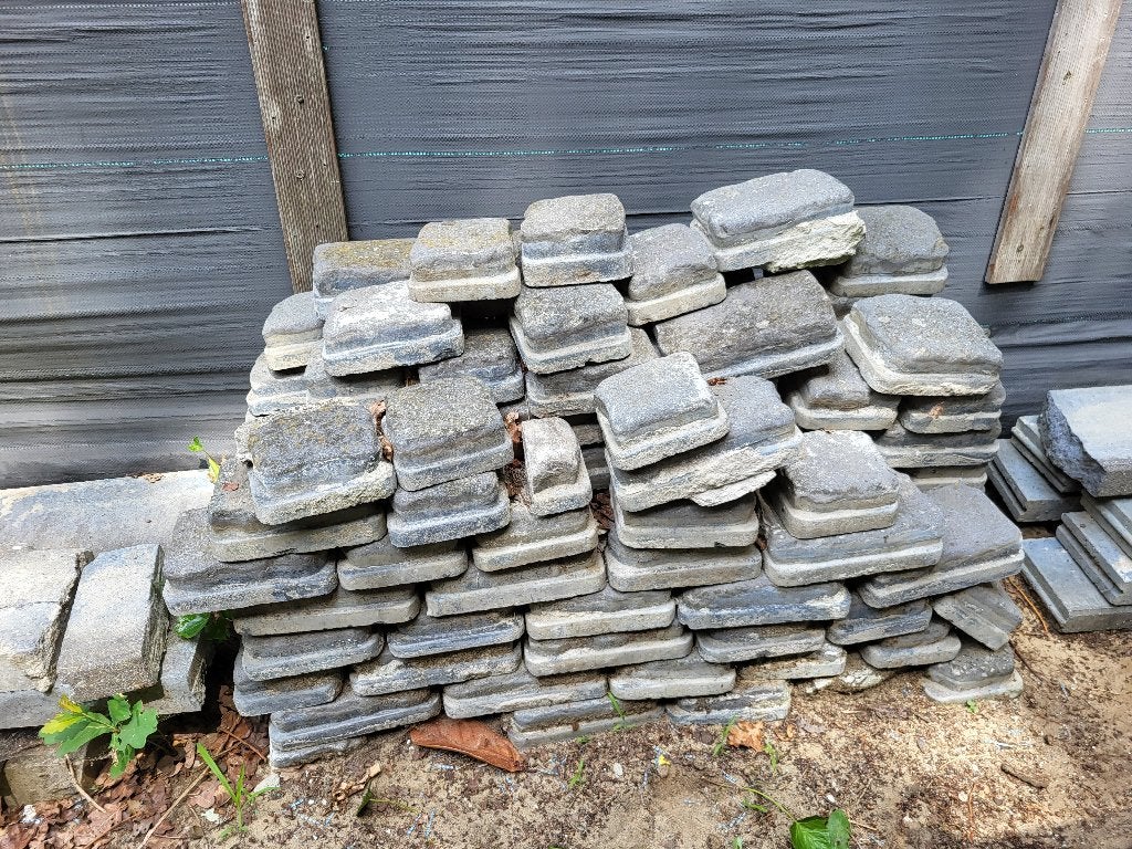 Stenen, Tuin en Terras, Bielzen en Borduren, Ophalen, Gebruikt