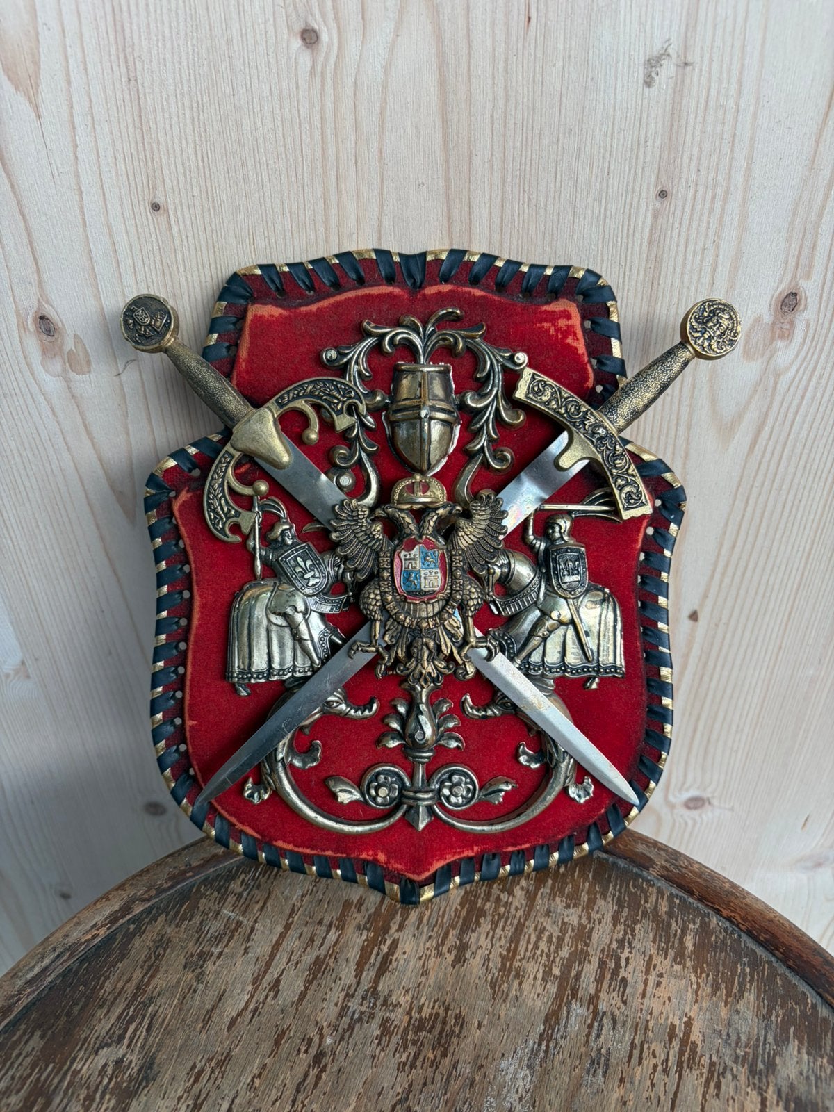 Decoratief schild, Gebruikt, Vintage, Decoratieobject, Ophalen of Verzenden