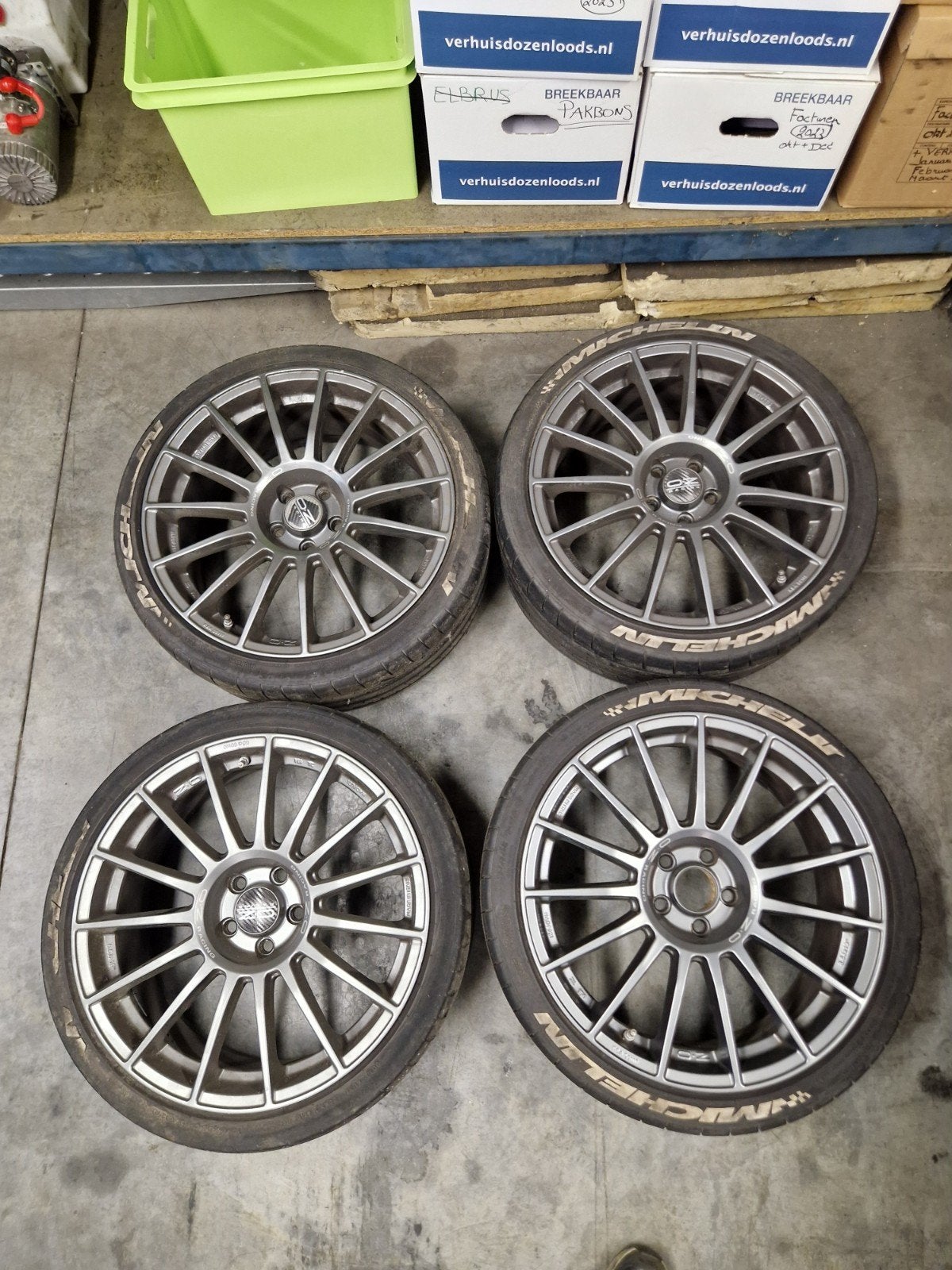 Oz racing velgen 19 inch, ford focus st 2017, Gebruikt, 235 mm, Band(en), Personenwagen