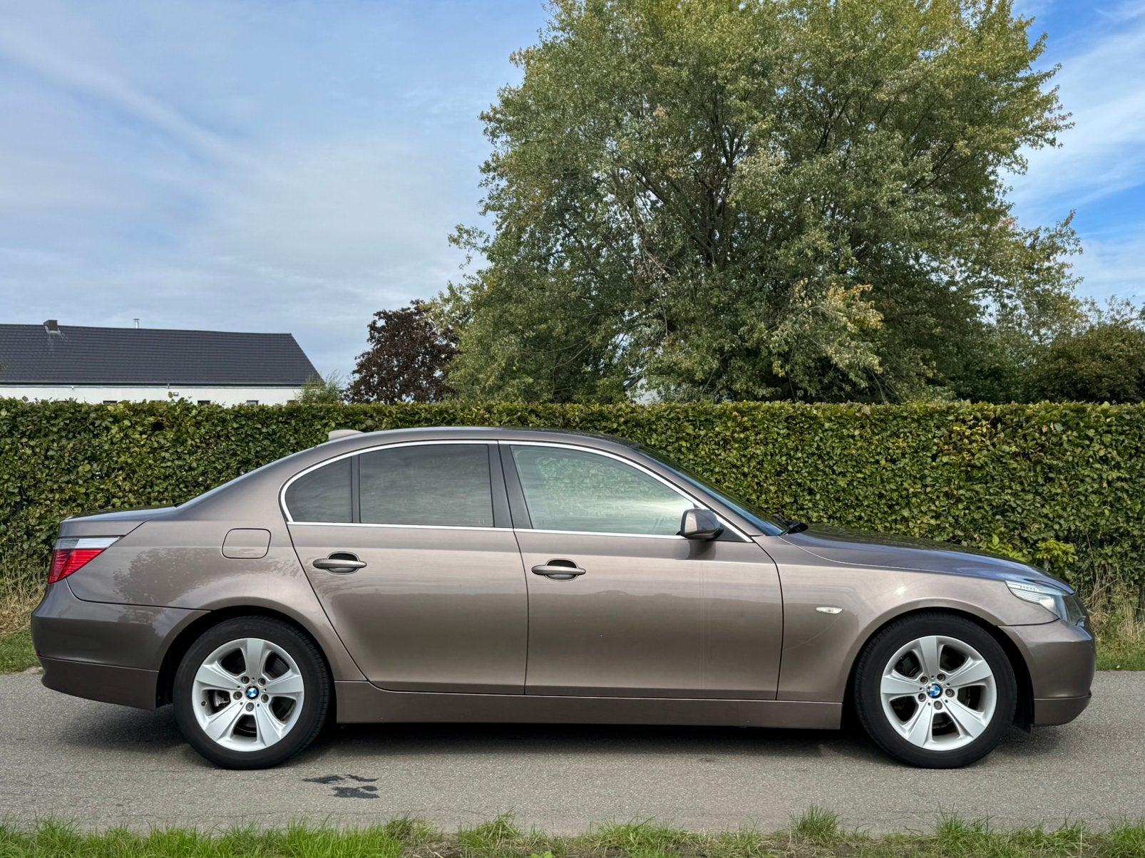 Bmw 520 dA 2007 120Kw Boite Auto Cuir Gps Très Propre Ct ok, Autos, Cuir, Essai à domicile, Entreprise, Entretenue par le concessionnaire