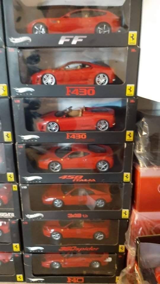 Verschillende 1/18 Elite Ferrari's, Ophalen of Verzenden, Zo goed als nieuw, Auto, Overige merken