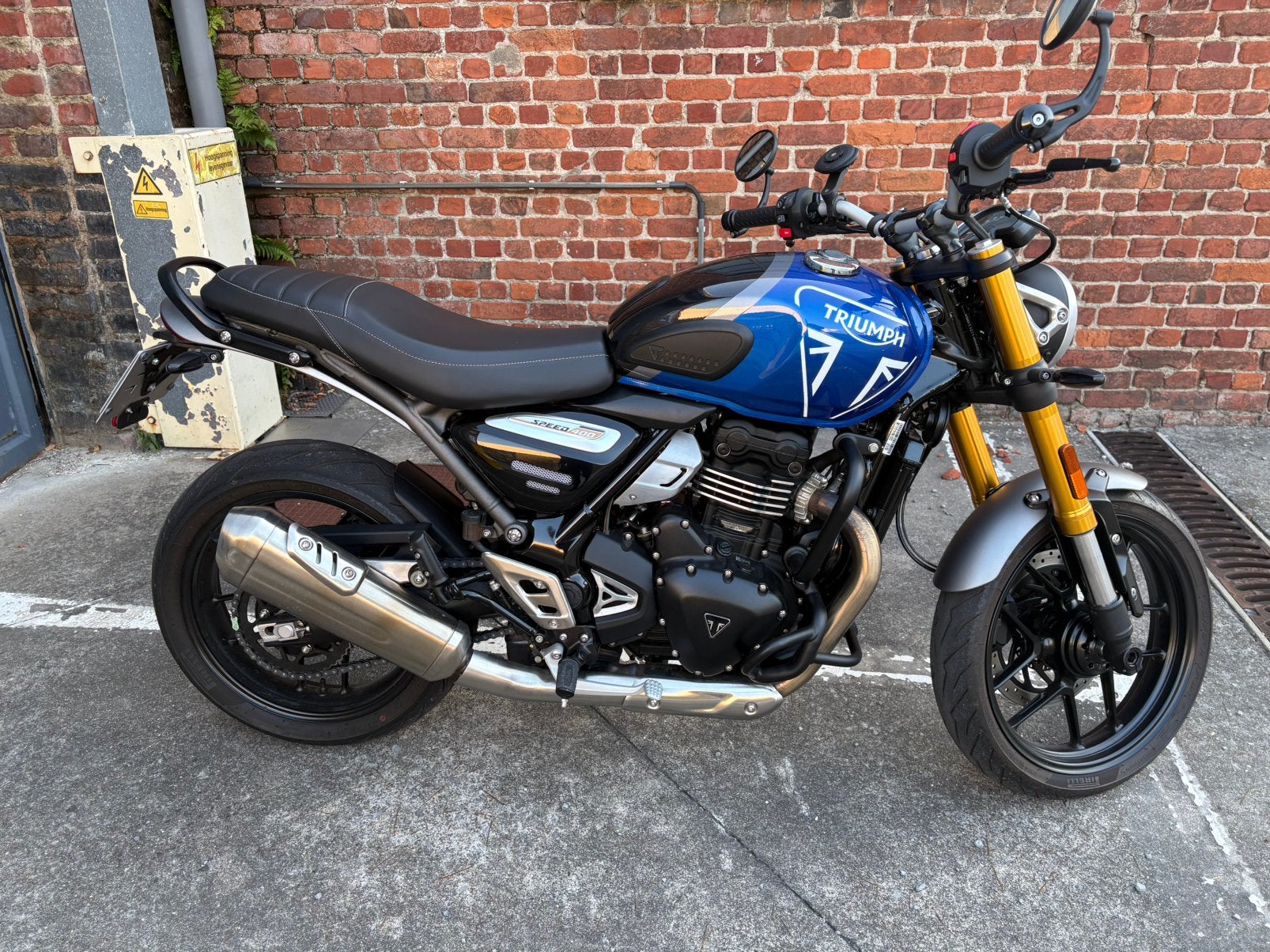 Triumph Speed 400 BTW aftrekbaar, Motoren, Motoren | Triumph, LED Verlichting, Nieuw, Particulier, 399 cc