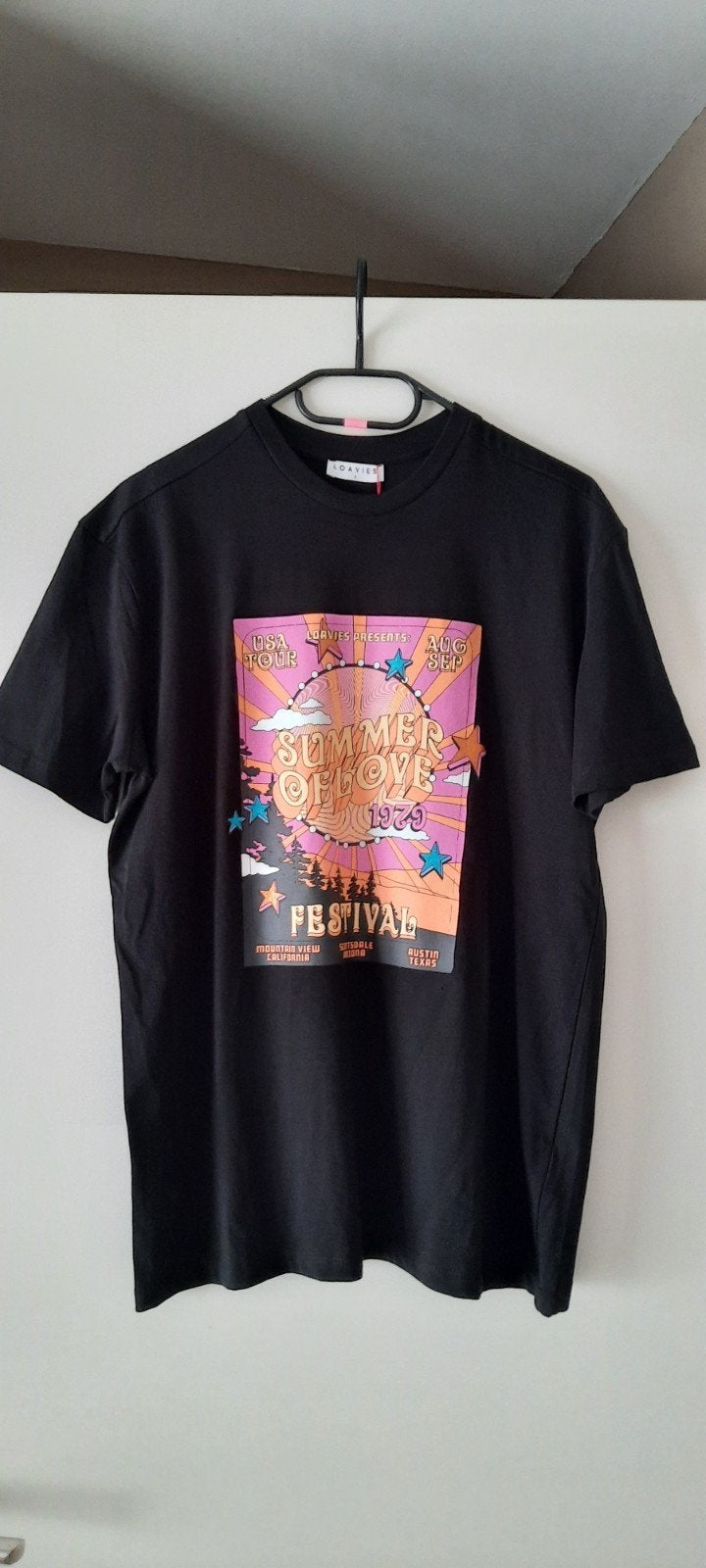 NIEUW: Loavies zwart T-shirt maat S, Kleding | Dames, Ophalen, Maat 36 (S), Zwart