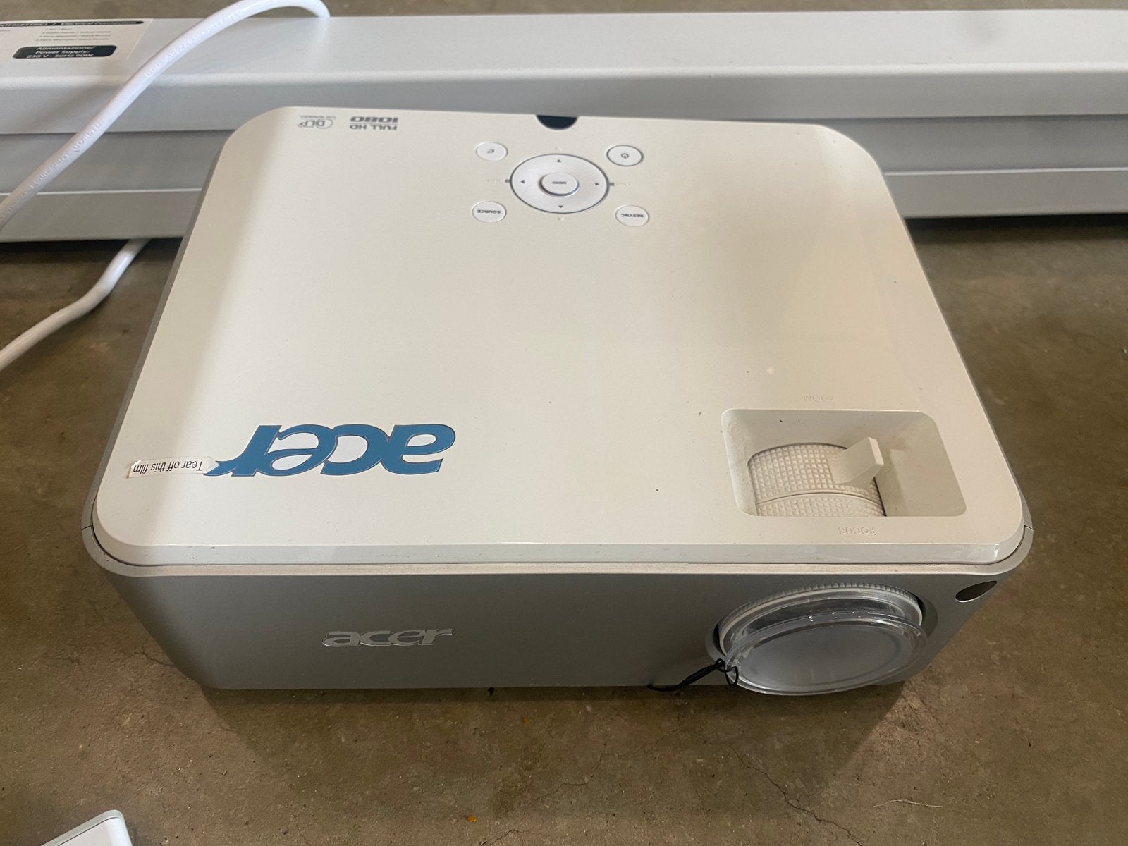 Acer H7531D Full HD Beamer / Projector – 1080p, Audio, Tv en Foto, Beamers, Ophalen, Zo goed als nieuw, DLP
