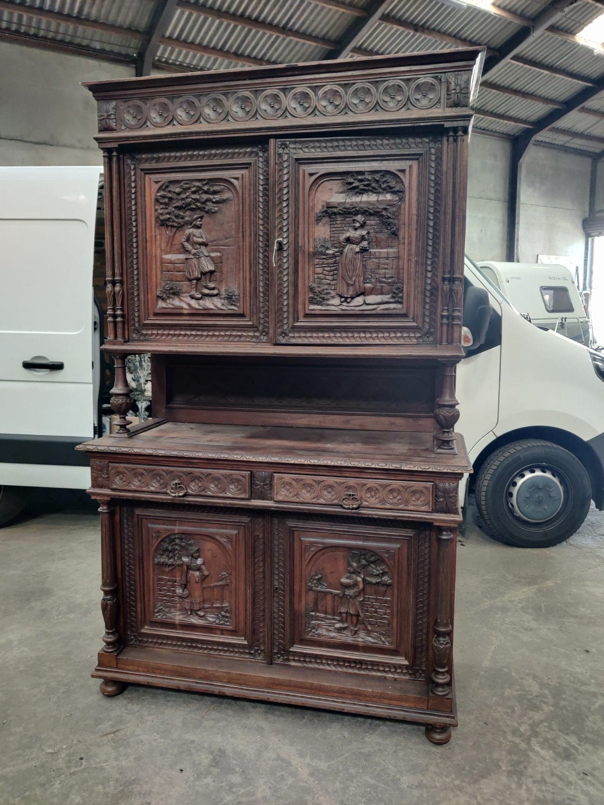 bretoense kast, Antiek en Kunst, Ophalen