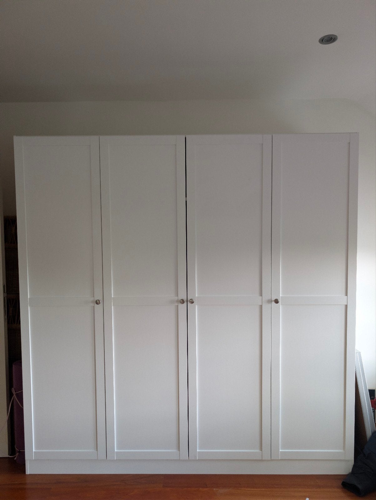 Witte PAX GRIMO Ikea kledingkast, Huis en Inrichting, Kasten | Kleerkasten, Ophalen